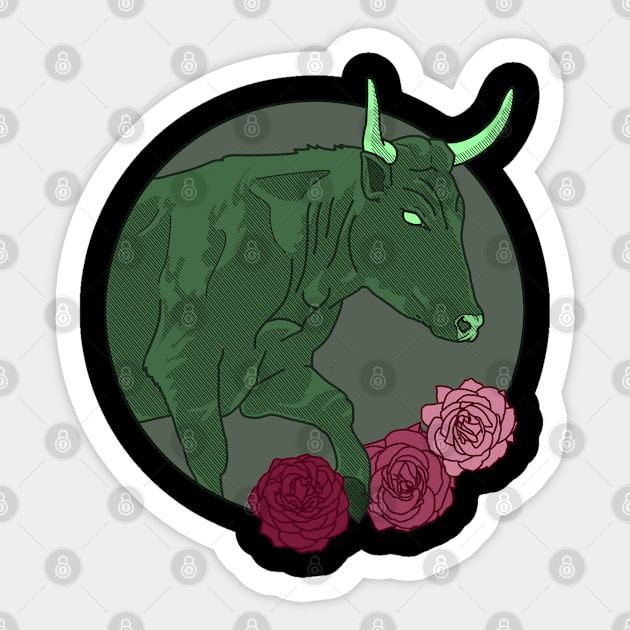 Taurus Sticker by The Point